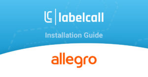Labelcall - Instalacja Allegro